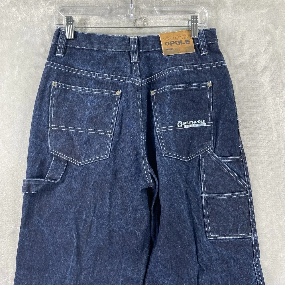 Southpole Jeans men's 28x30 Baggy Loose Fit Relaxed Carpenter Denim Hip Hop Y2K